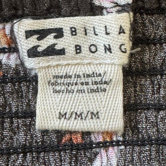 BILLABONG LOVE YOU MORE LONG SLEEVE BLOUSE IN OFF BLACK NWOT WOMEN'S SIZE MEDIUM - Picture 9 of 13